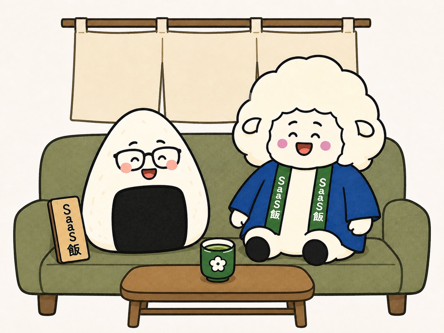SaaS飯とTEDDY（テディ）が話す対談イメージ