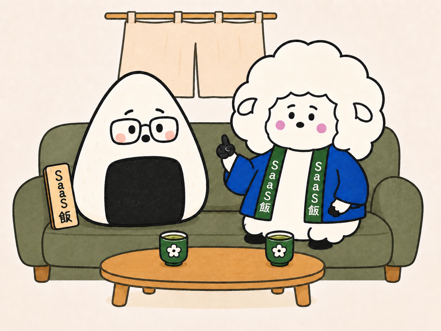 SaaS飯とTEDDY（テディ）が最終ピッチの判断軸を話す対談イメージ