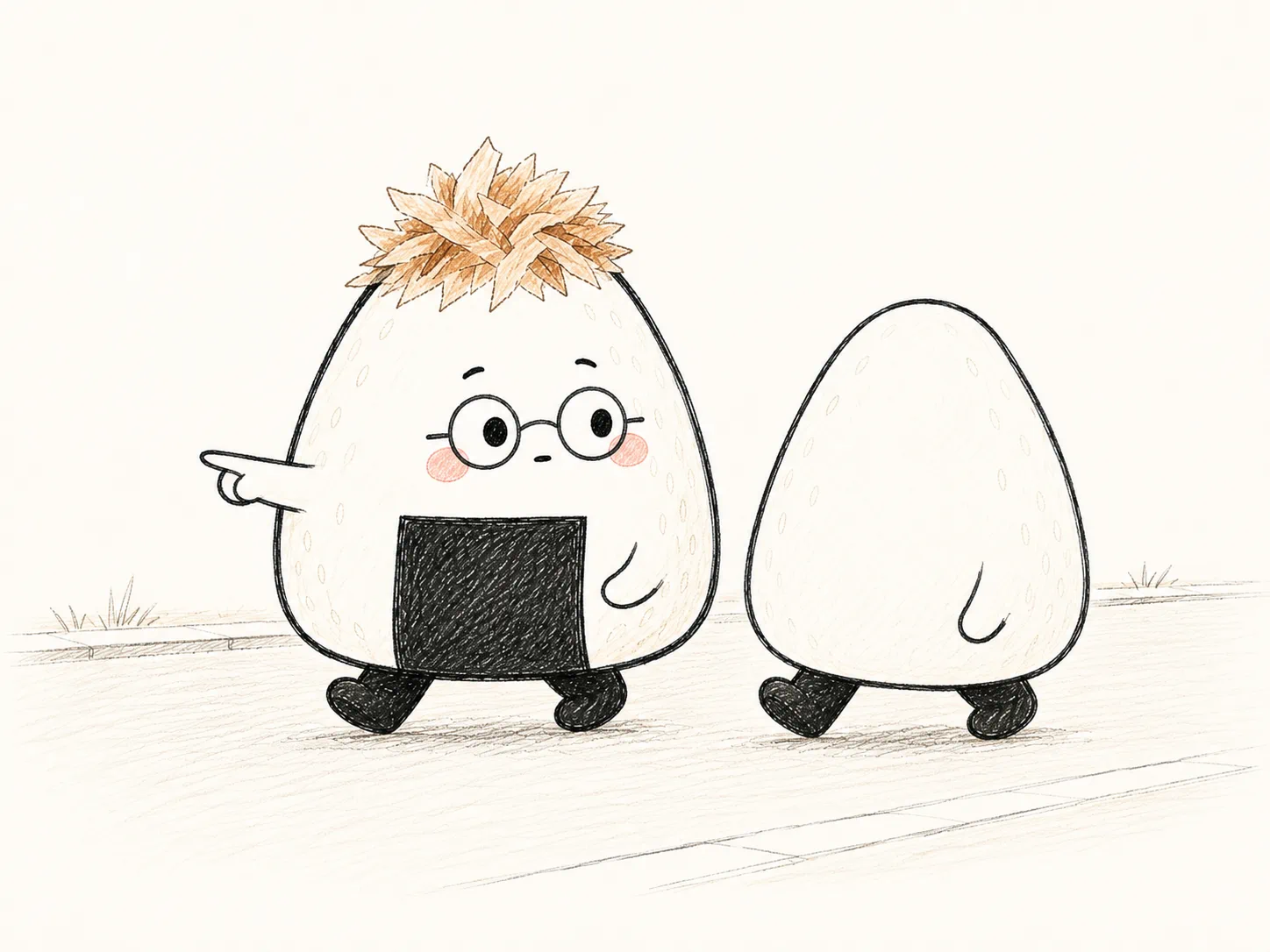伴走サポートのイラスト