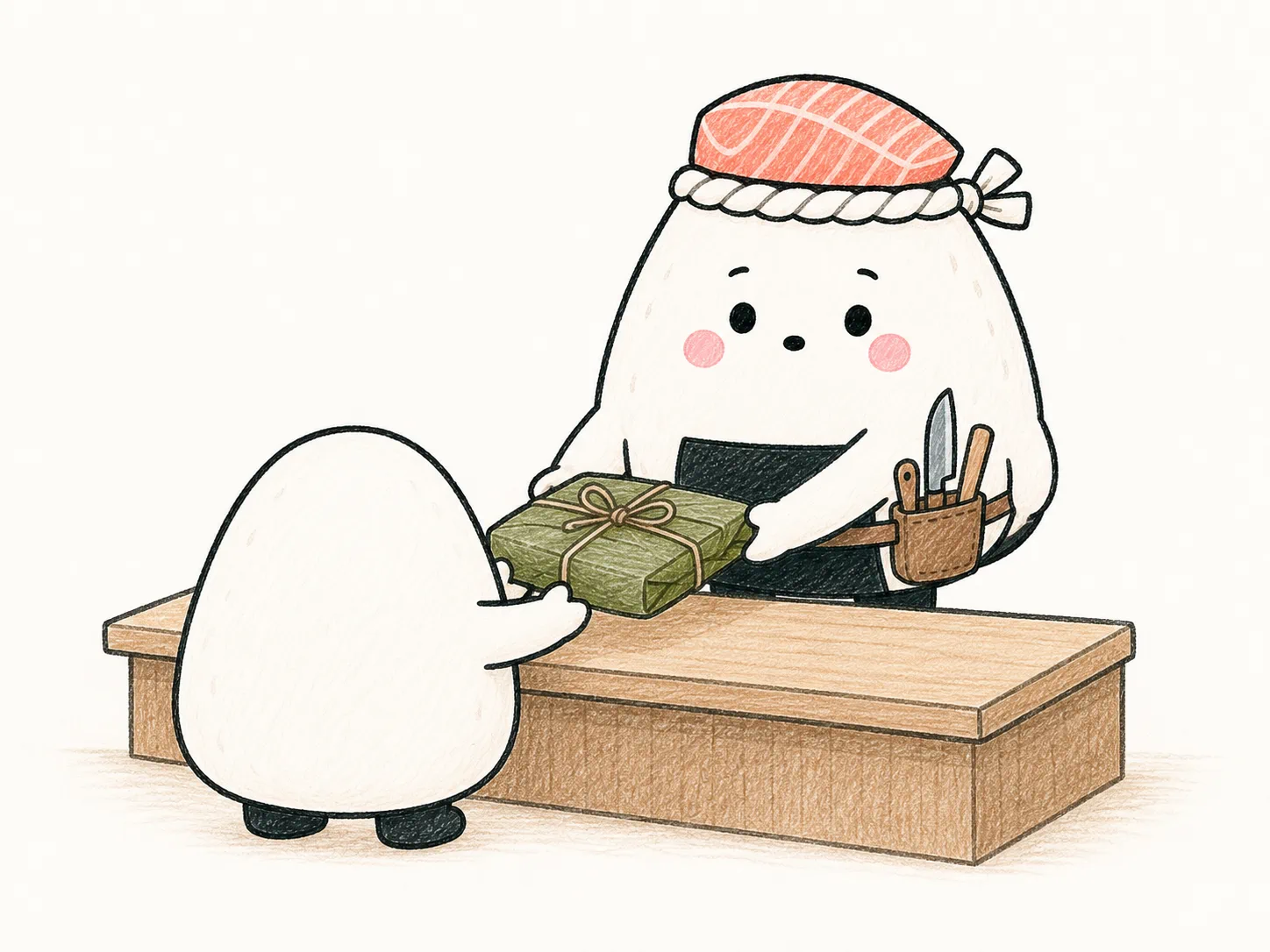 受注制作のイラスト